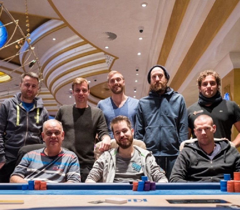 2018 partypoker MILLIONS Germany High Roller event Finalists